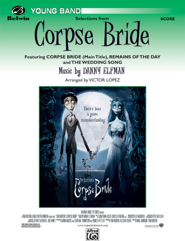 Corpse Bride, Selections from: Mallets Sheet Music Preview