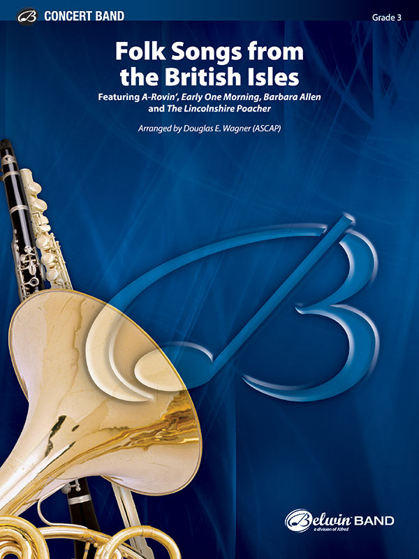 Folk Songs from the British Isles: 3rd Trombone Sheet Music Preview