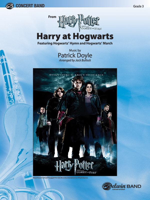 Harry at Hogwarts (from Harry Potter and the Goblet of Fire): 2nd B-flat Clarinet Sheet Music Preview
