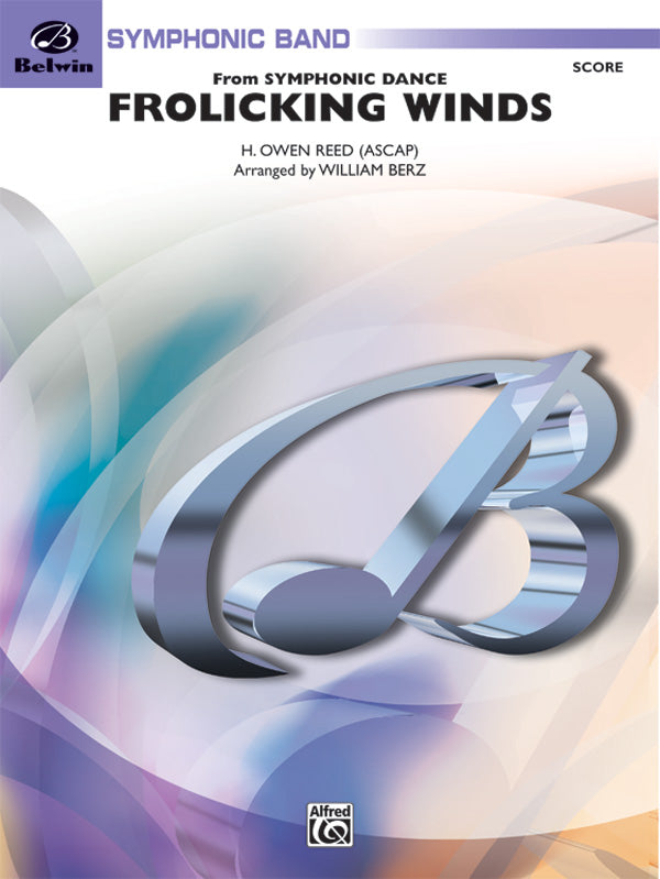 Frolicking Winds (from Symphonic Dance): E-flat Alto Clarinet Sheet Music Preview