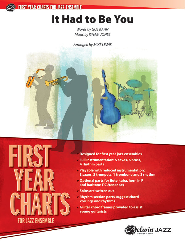 It Had to Be You: Baritone T.C. Sheet Music Preview