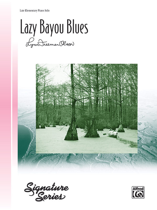 Lazy Bayou Blues - Piano Solo Sheet Music Preview
