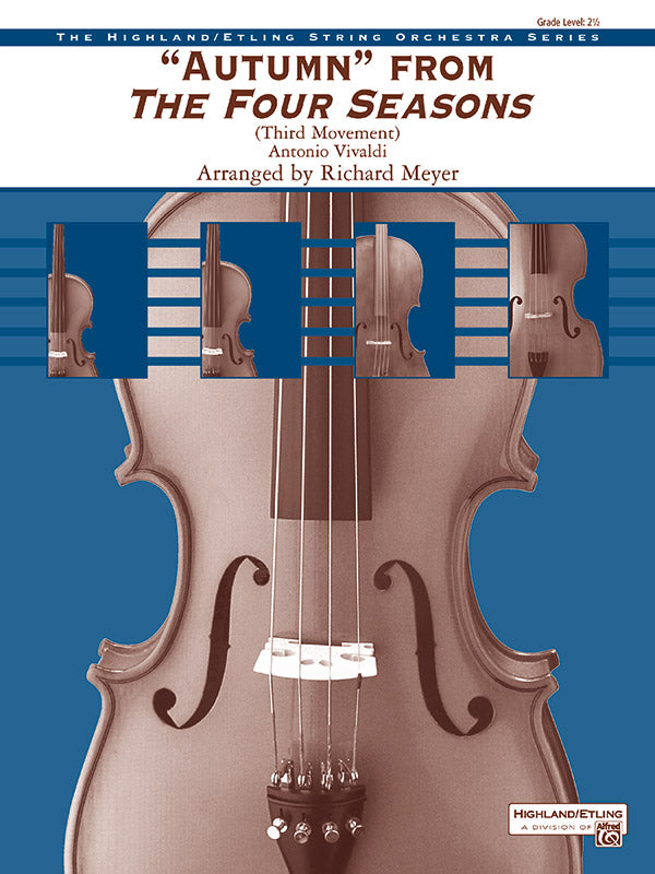 "Autumn" from The Four Seasons: Score Sheet Music Preview