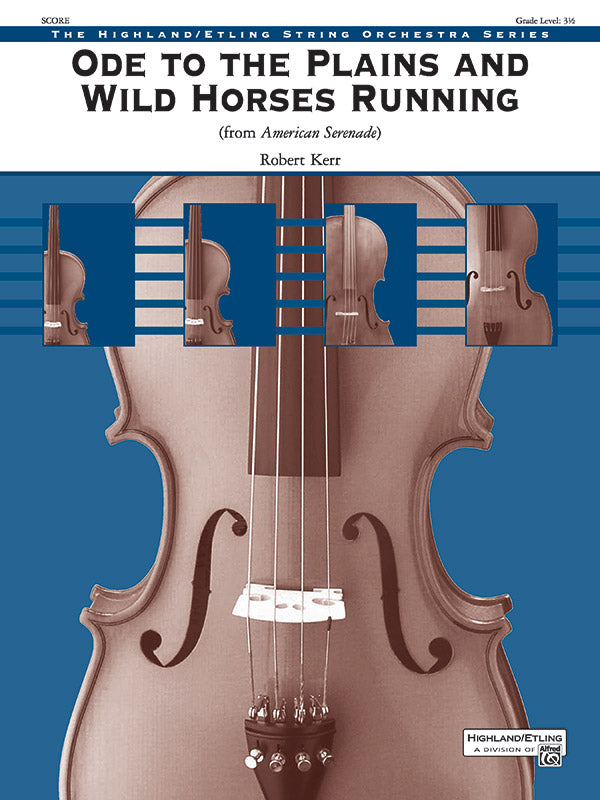 Ode to the Plains and Wild Horses Running (from <I>American Serenade</I>) Cover Image