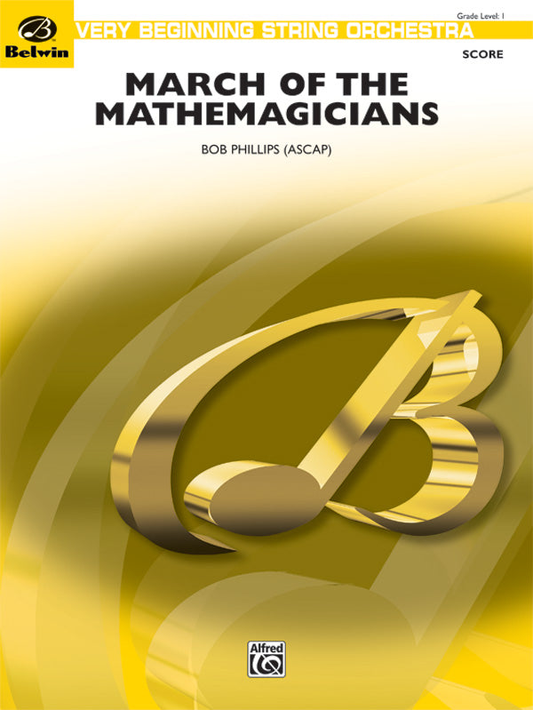 March of the Mathemagicians: Cello Sheet Music Preview