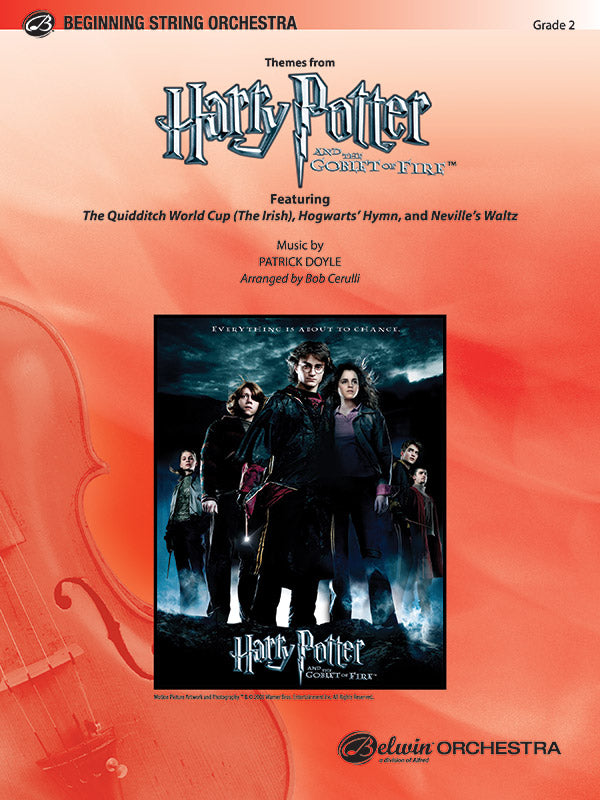 Harry Potter and the Goblet of Fire,™ Themes from: 1st Violin Sheet Music Preview