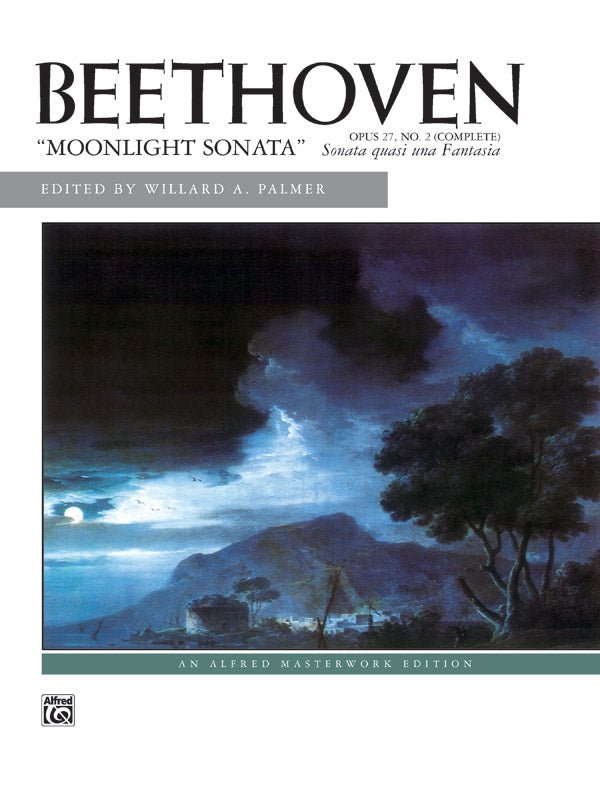 Beethoven: Moonlight Sonata, Opus 27, No. 2 (Complete) Cover Image