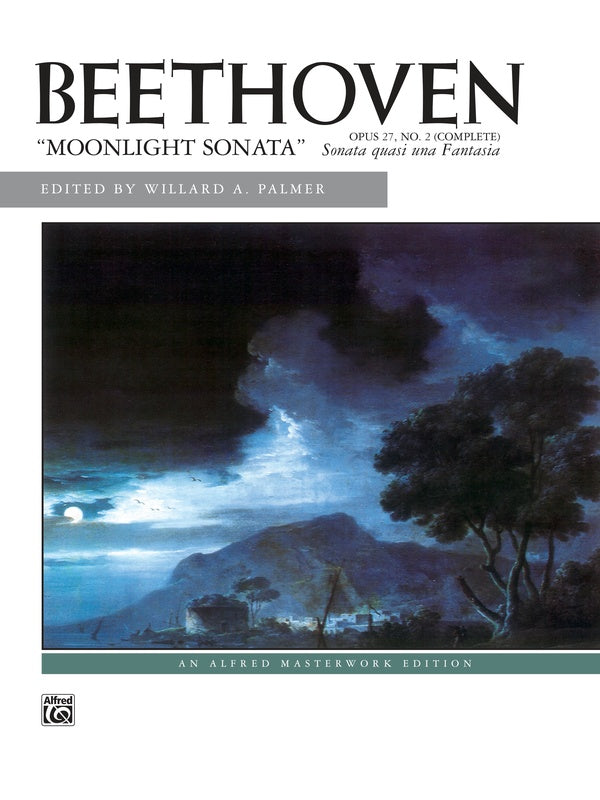 Beethoven: Moonlight Sonata, Opus 27, No. 2 (Complete) Cover Image