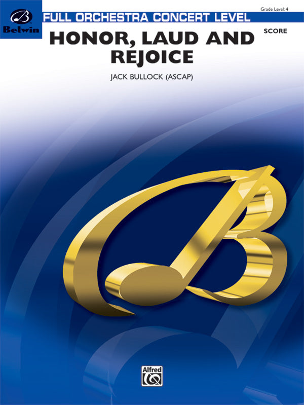 Honor, Laud and Rejoice: Viola Sheet Music Preview
