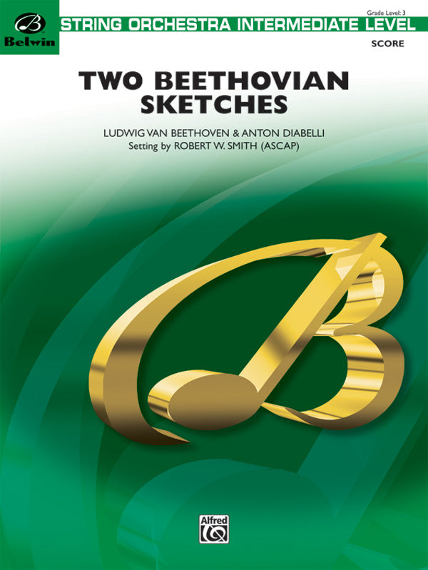 Two Beethovian Sketches: Piano Accompaniment Sheet Music Preview