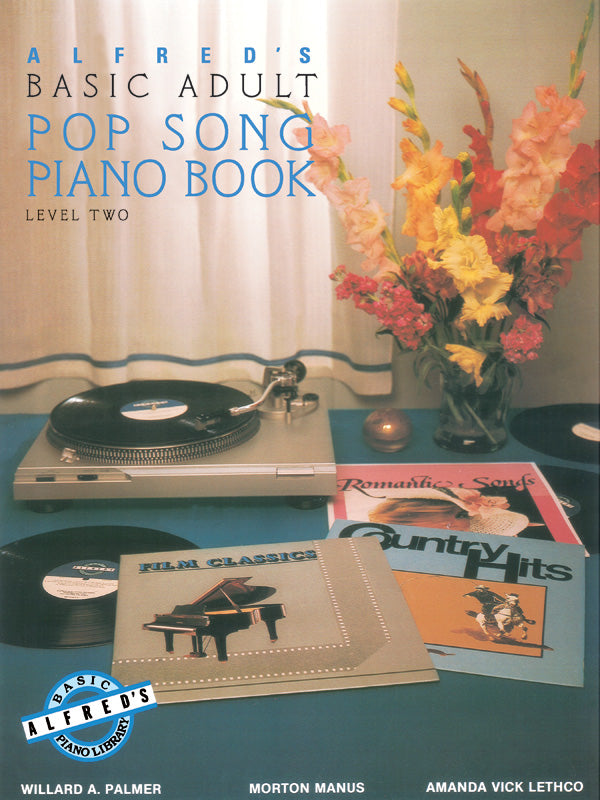 Alfred's Basic Adult Piano Course: Pop Song Book 2 Cover Image