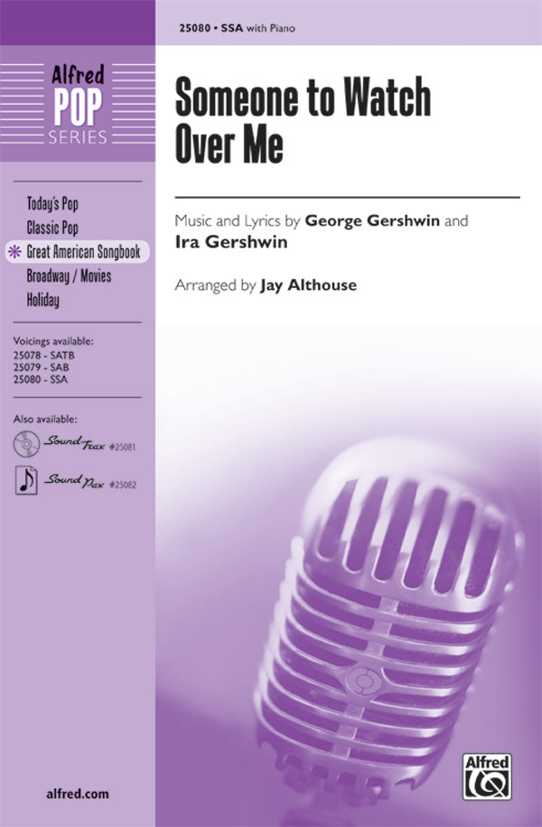 Someone to Watch Over Me Cover Image