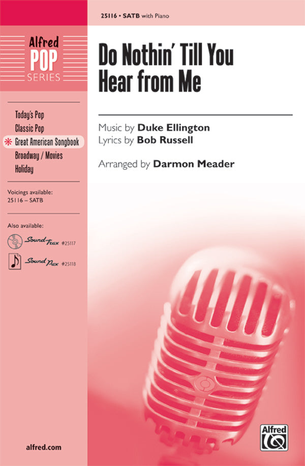 Do Nothin' Till You Hear from Me Cover Image