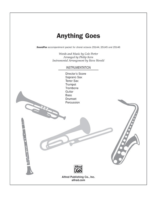 Anything Goes (from the musical Anything Goes): Score Sheet Music Preview