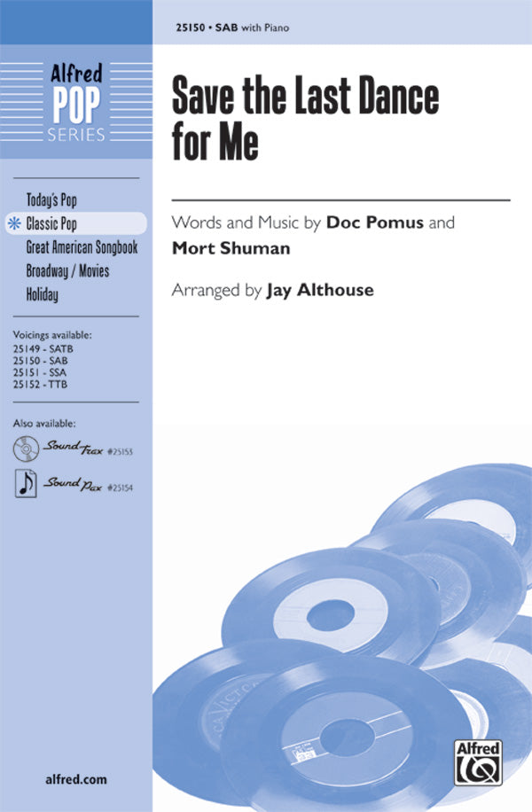 Save the Last Dance for Me Sheet Music Preview