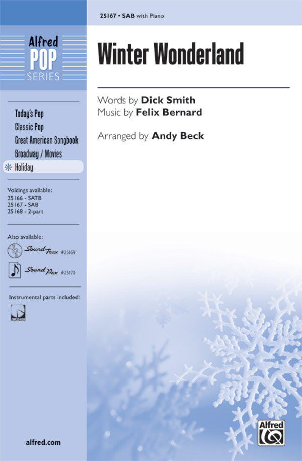 Winter Wonderland Sheet Music Preview