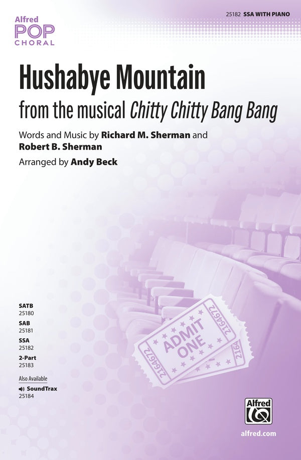 Hushabye Mountain (from the musical <I>Chitty Chitty Bang Bang</I>) Sheet Music Preview