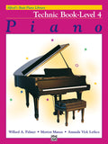 Alfred's Basic Piano Library: Technic Book 4 Cover Image