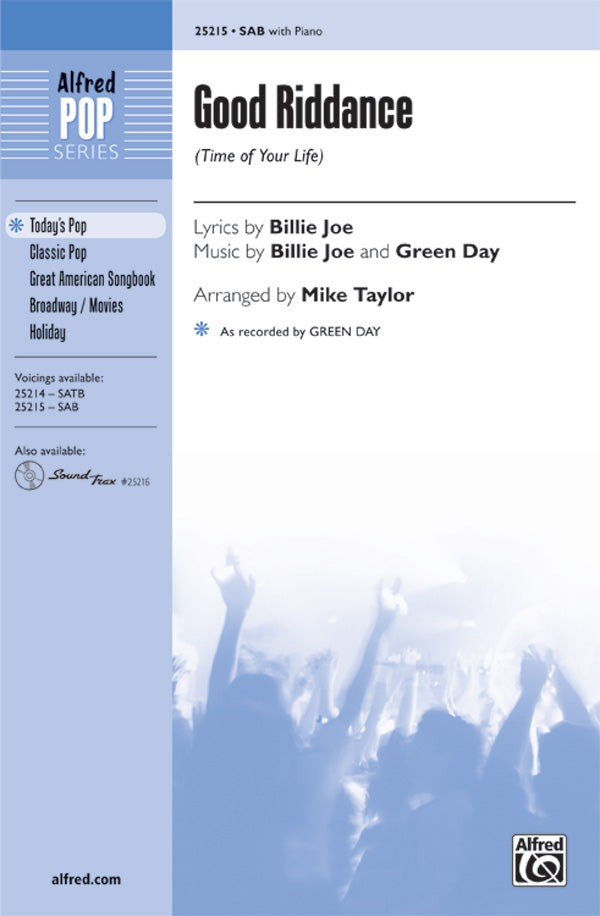 Good Riddance (Time of Your Life) Sheet Music Preview