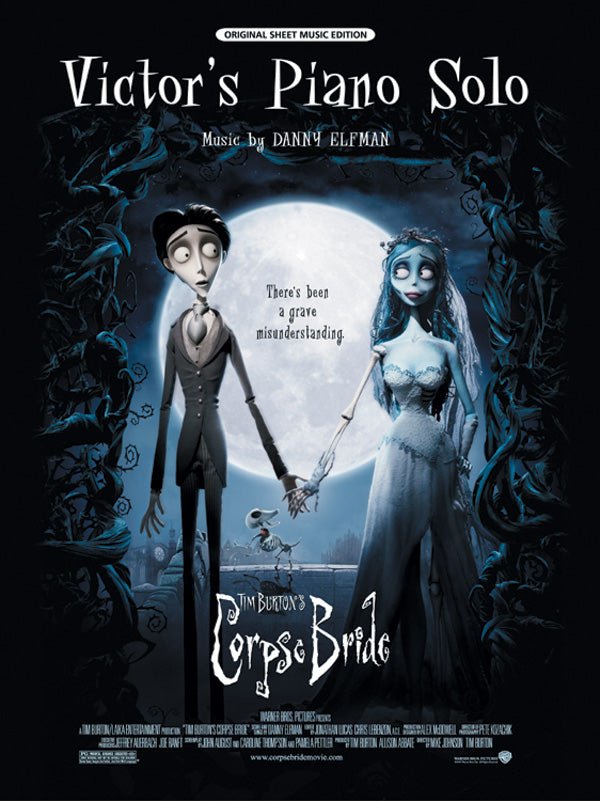 Victor's Piano Solo (from Corpse Bride) Sheet Music Preview