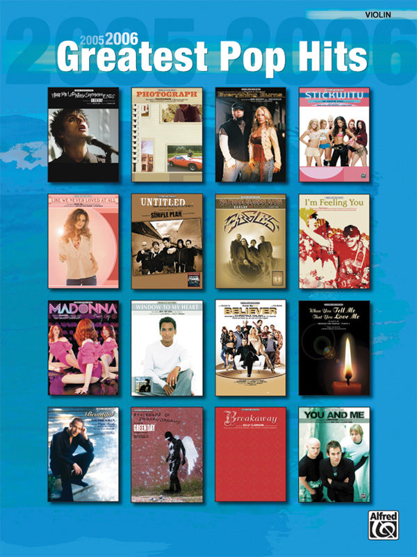 2005--2006 Greatest Pop Hits for Strings Cover Image