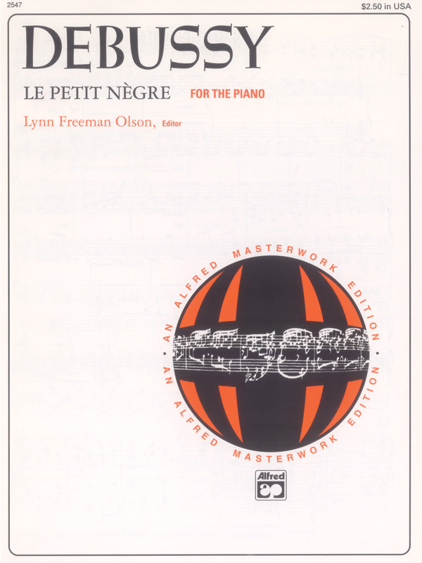 Debussy: Le petit Nègre Cover Image