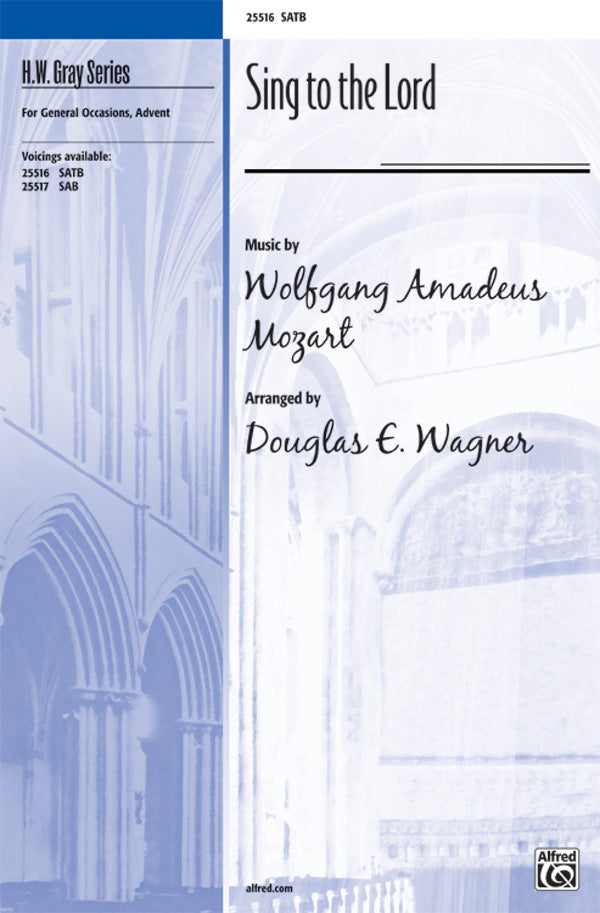 Sing to the Lord Cover Image