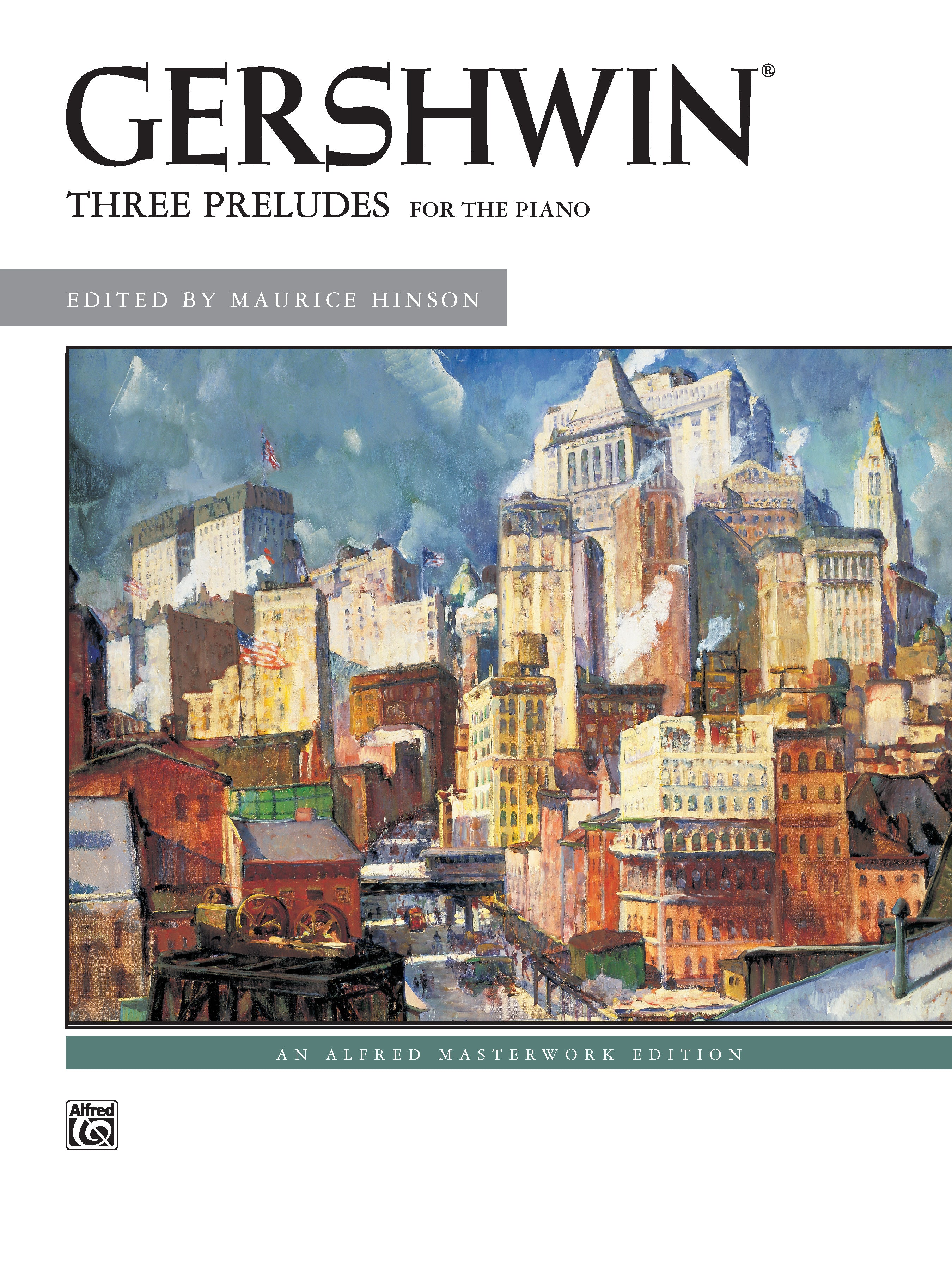 George Gershwin: Three Preludes - Intermediate / Advanced Piano Collection Sheet Music Preview