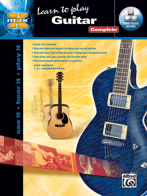 Alfred's MAX™ Guitar, Complete Cover Image