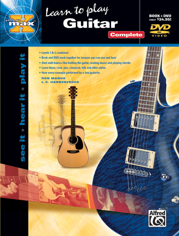 Alfred's MAX™ Guitar, Complete Cover Image
