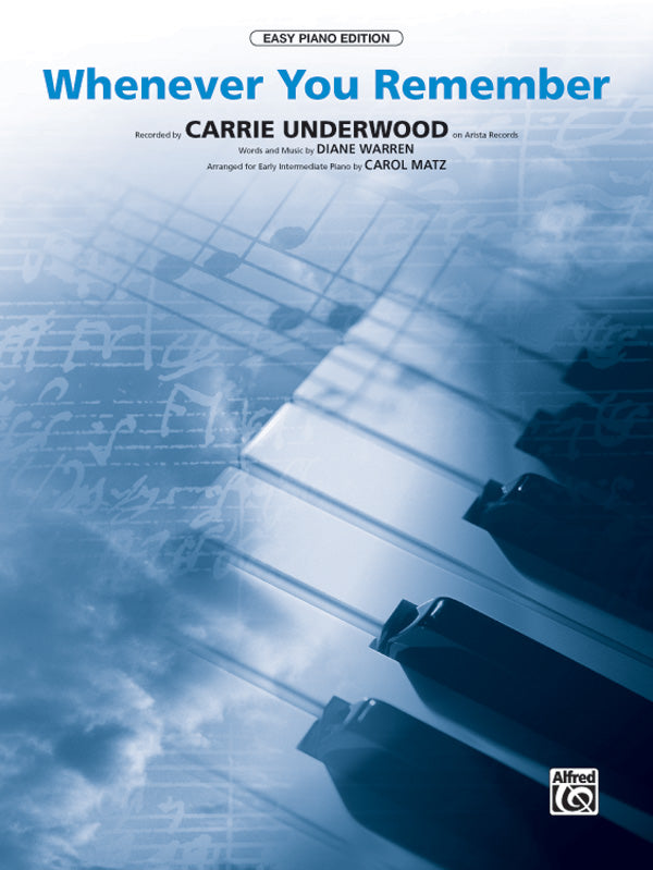 Whenever You Remember Sheet Music Preview