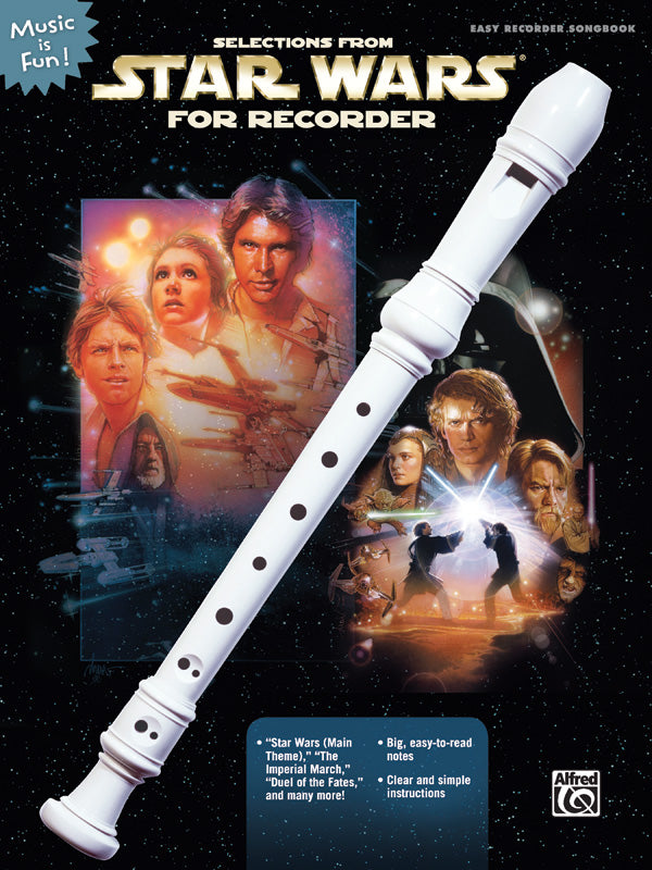 Star Wars® for Recorder, Selections from Cover Image