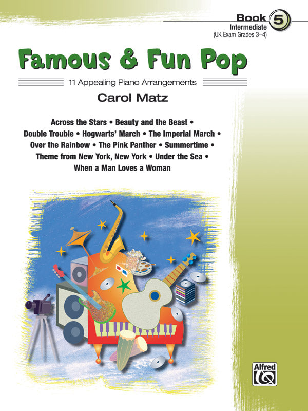 Famous & Fun Pop, Book 5 Cover Image