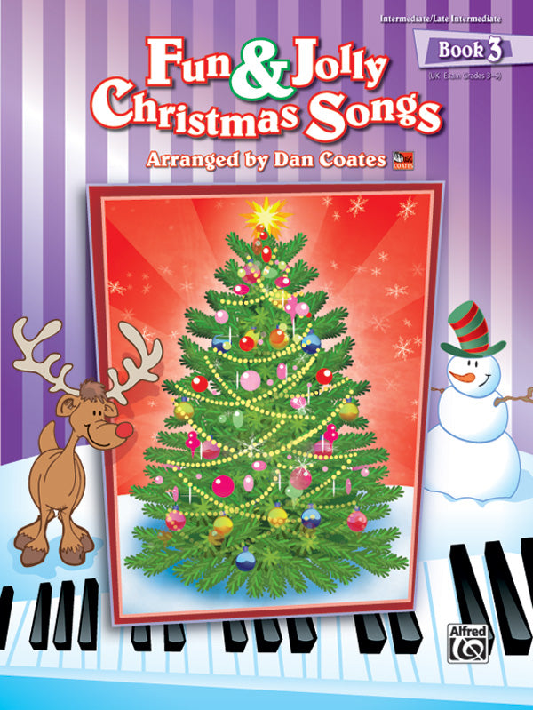 Fun & Jolly Christmas Songs, Book 3 Cover Image