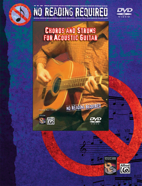 No Reading Required: Chords and Strums for Acoustic Guitar Cover Image