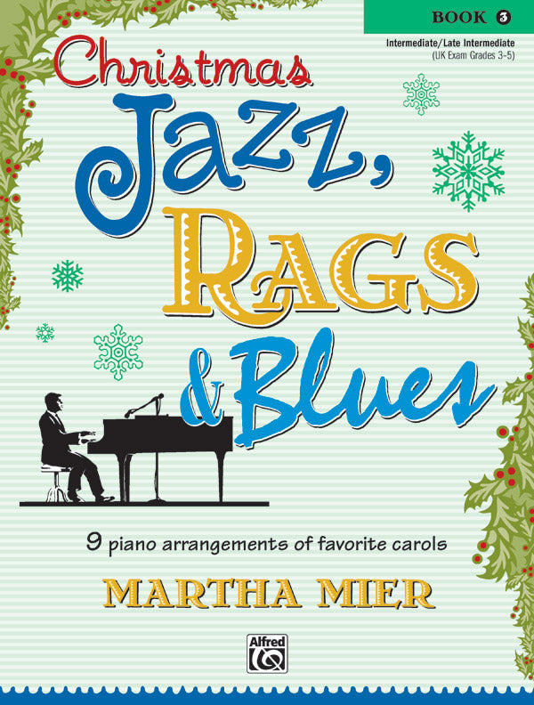Christmas Jazz, Rags & Blues, Book 3 Cover Image