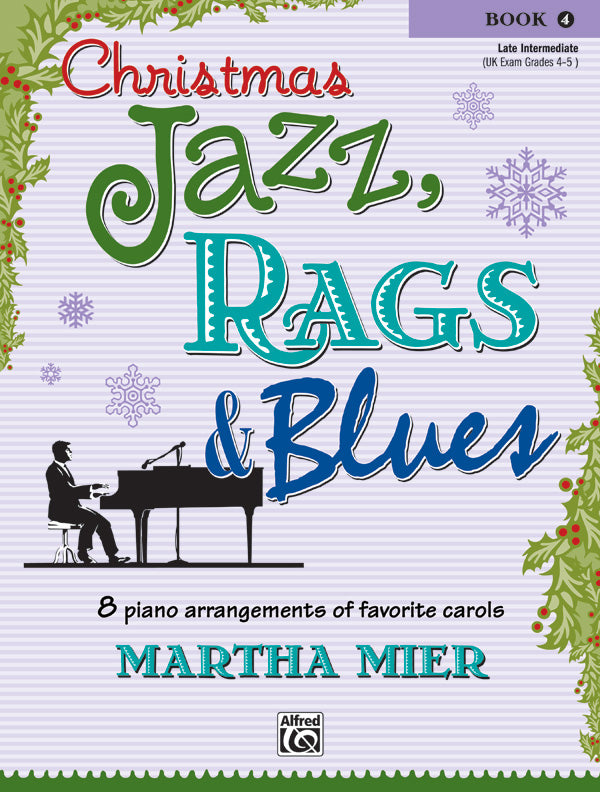 Christmas Jazz, Rags & Blues, Book 4 Cover Image