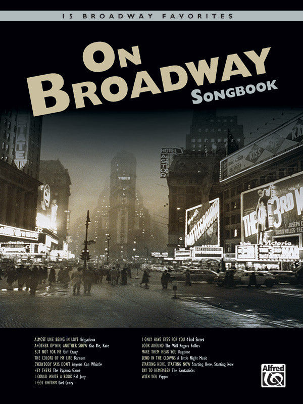On Broadway Songbook Cover Image