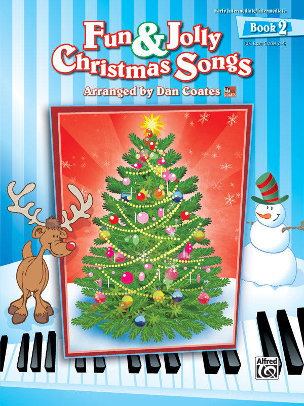 Fun & Jolly Christmas Songs, Book 2 Cover Image