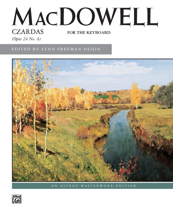 MacDowell: Czardas, Opus 24, No. 4 Cover Image