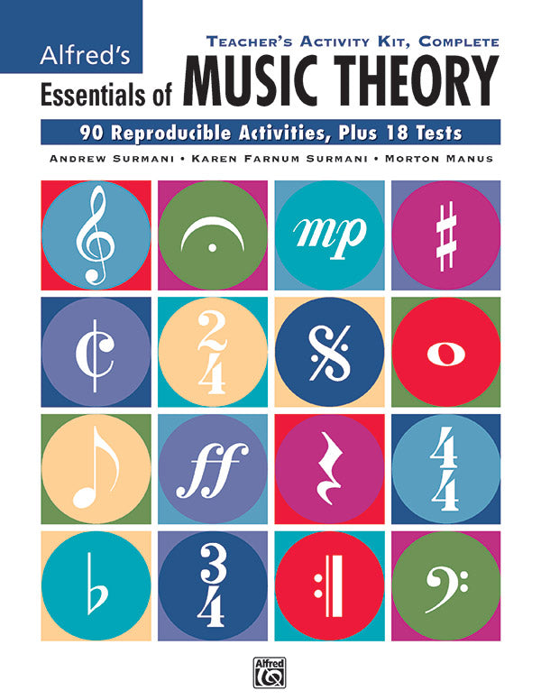 Alfred's Essentials of Music Theory: Teacher's Activity Kit, Complete Cover Image