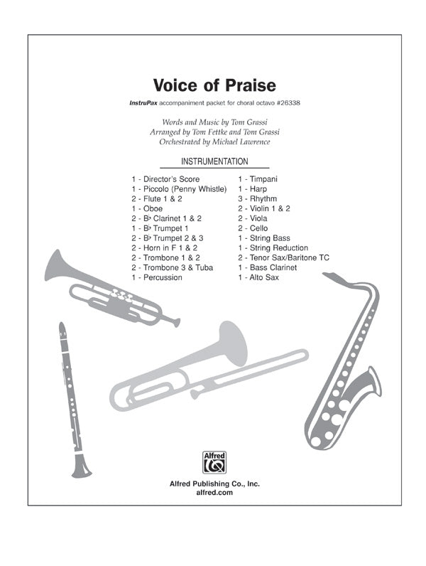 Voice of Praise: Choral Octavo InstruPax | Tom Grassi | Sheet Music ...