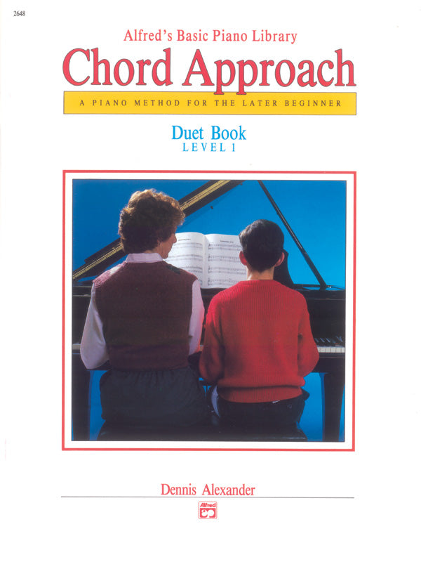 Alfred's Basic Piano: Chord Approach Duet Book 1 Cover Image