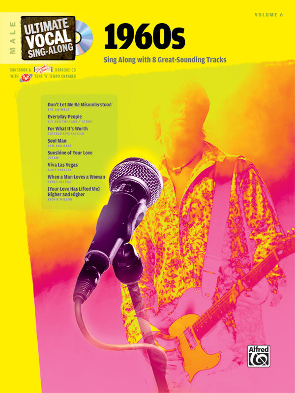 Ultimate Vocal Sing-Along: 1960s (Male Voice) Cover Image