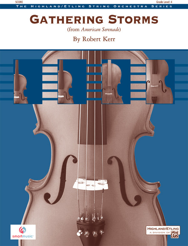 Gathering Storms (Movement 2 from American Serenade Symphony): Score Sheet Music Preview