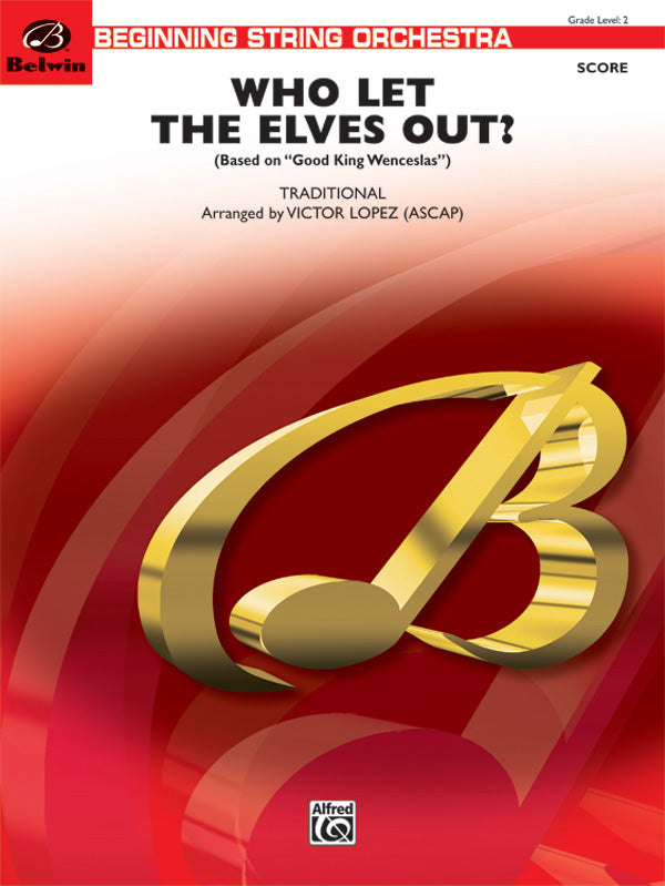 Who Let the Elves Out?: Piano Accompaniment Sheet Music Preview