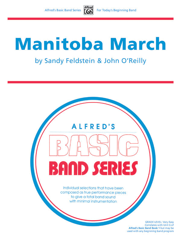 Manitoba March: Baritone T.C. Sheet Music Preview