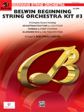 Belwin Beginning String Orchestra Kit #3 Cover Image