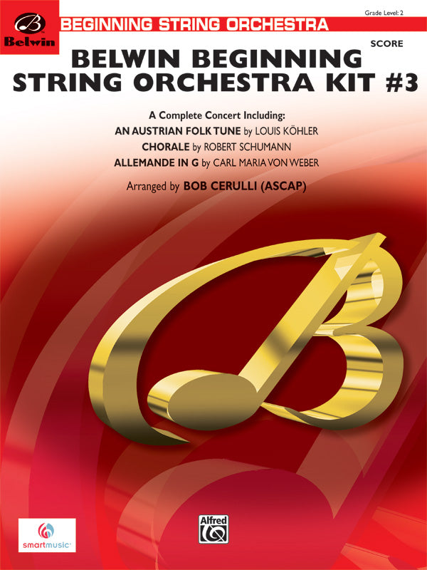 Belwin Beginning String Orchestra Kit #3 Cover Image