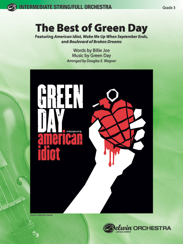 The Best of Green Day: 2nd B-flat Trumpet Sheet Music Preview